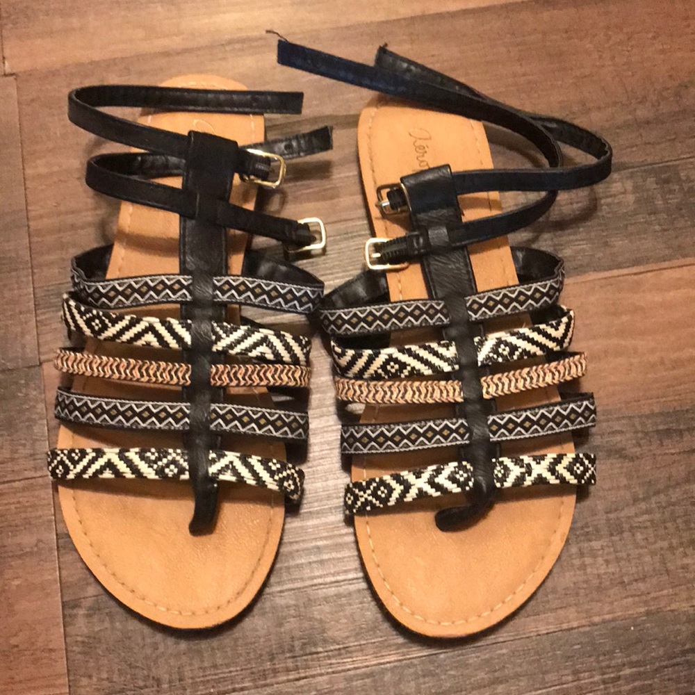 Strappy sandals
